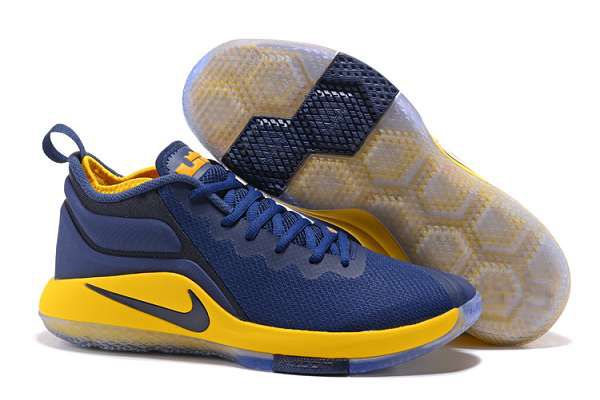 nike lebron witness ii 2017新款 詹姆斯见证2代男生篮球鞋 深蓝黄