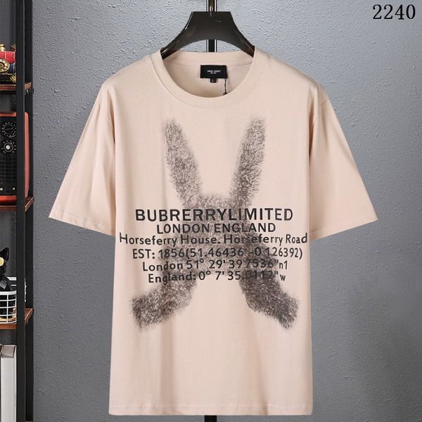 burberry短t 2022新款 巴寶莉圓領短袖T恤 MG2240款