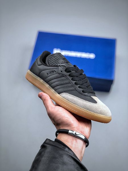 Pharrell x Adidas Samba Humanrace 2023新款 菲董聯名男女款低幫板鞋