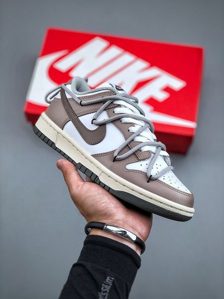 Nike Dunk SB Low Retro 2023全新男女款粗麻繩風格鞋帶 低幫運動休閒板鞋