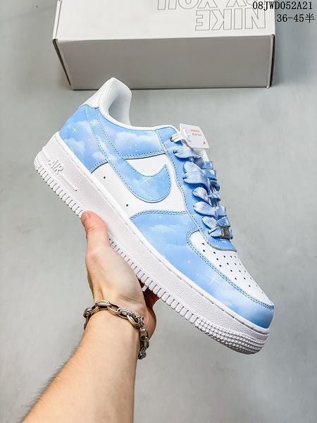 Nike Air Force 1 Low 2023新款 空軍一號男女款白藍休閒板鞋