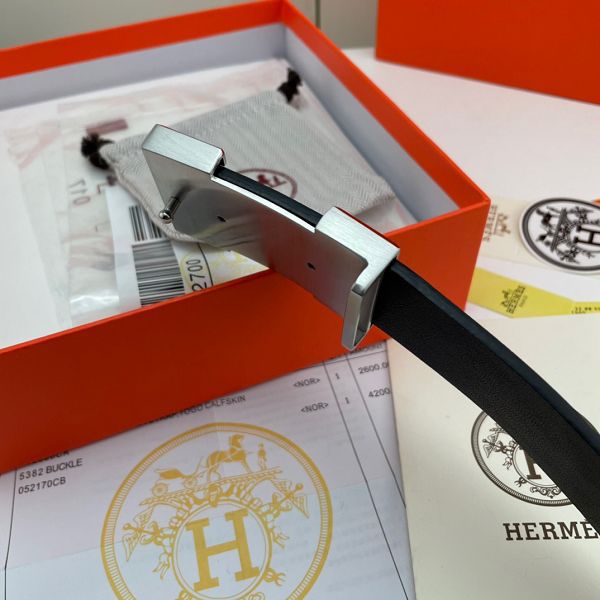 hermes皮帶 愛馬仕2022新款 HF032606頭層牛皮壓花紋時尚腰帶