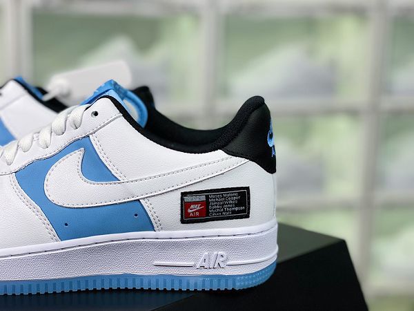 Nike Air Force 1 07 2022新款 空軍一號男女款北卡藍低幫運動板鞋