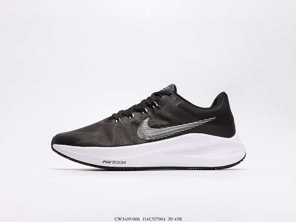 NIKE ZOOM WINFLO 8 2021新款 登月8代賈卡面透氣男款慢跑鞋