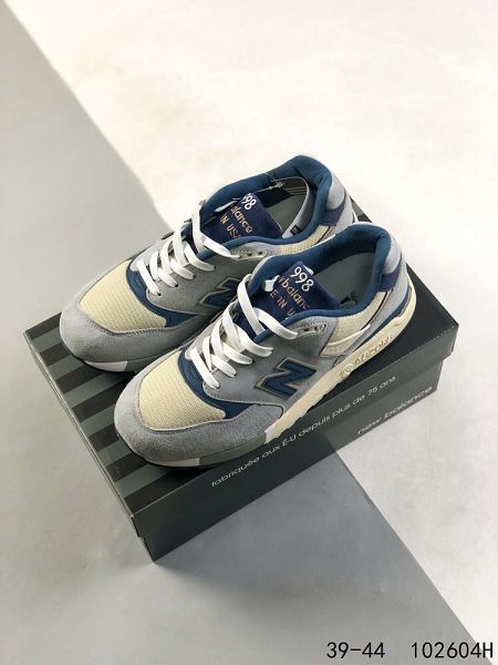 New Balance RC NB998系列 男士帶毛孔的皮面防滑運動跑步鞋