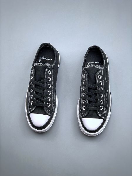 Fragment x Moncler x Converse 1970s 藤原浩閃電三方聯名黑白撞色塗鴉男女款板鞋