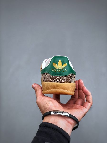 Adidas originals x Gucci Gazelle 2023新款 聯名經典男女款休閒板鞋