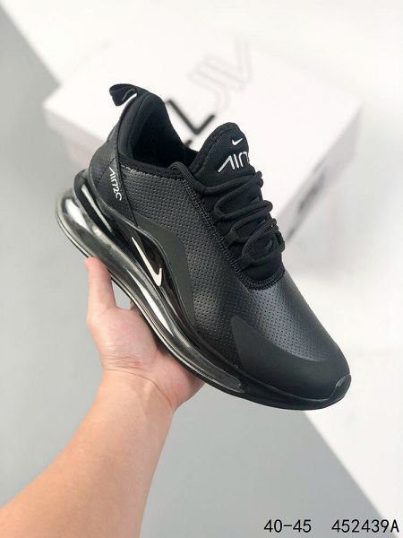 Nike Air Max 720 OBJ 全掌大氣墊皮面結合透氣緩震男款跑鞋