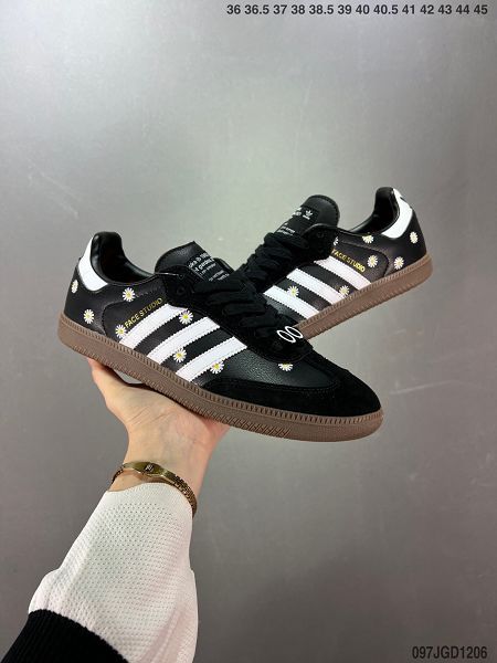 Adidas Originals Samba Vegan OG 2023新款 桑巴舞系列紳士德訓足球風男女款運動板鞋