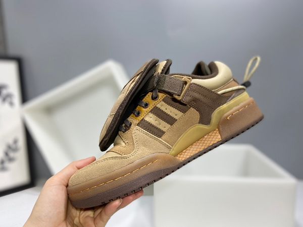 Bad Bunny x Adidas Forum Buckle Low 2021新款 聯名款男女生休閒板鞋