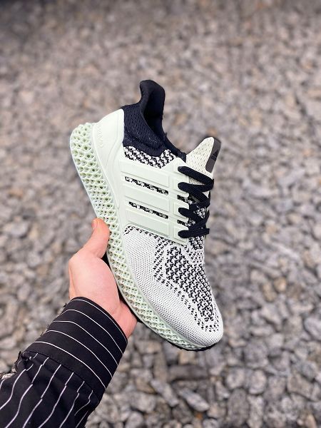 Adidas Alphaedge 4D 2021新款 鏤空男生休閒慢跑鞋 帶半碼