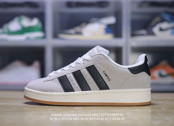 Adidas Originals Campus 00s 學院系列 麵包風經典復古低幫百搭休閒運動板鞋男女鞋