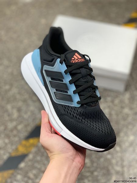 Adidas EQ21 RUN 2022新款 低幫輕量訓練輕便防滑透氣緩震男女款運動鞋