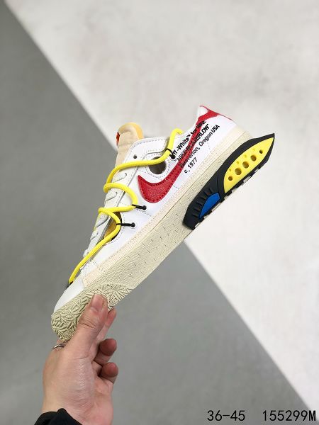 OFF-WHITE x Nike Blazer Mid 2022新款 開拓者OW聯名男女款板鞋