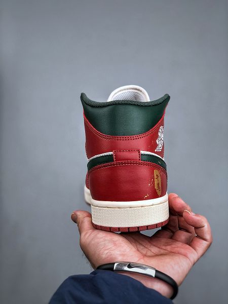 Air Jordan 1 Mid AJ1 馬年限定 2025男女生新款中邦文化休閒板鞋