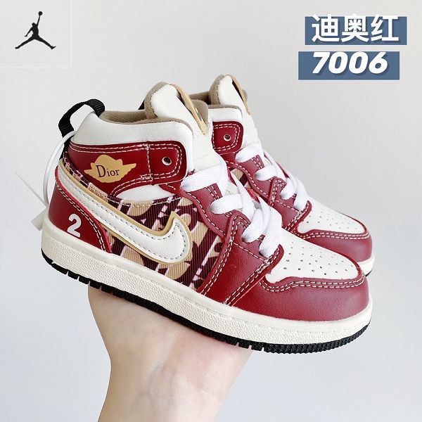 Nike Air Jordan 1 2021新款 喬丹1代經典童款籃球鞋