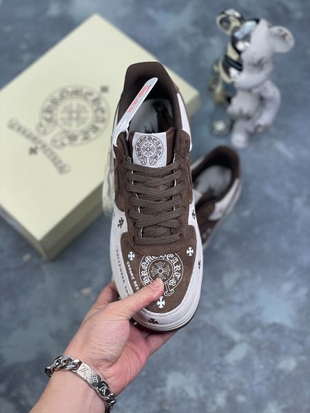 NIke Air Force 1 '07 Low 克羅心聯名 全麂皮男女款低幫休閒板鞋