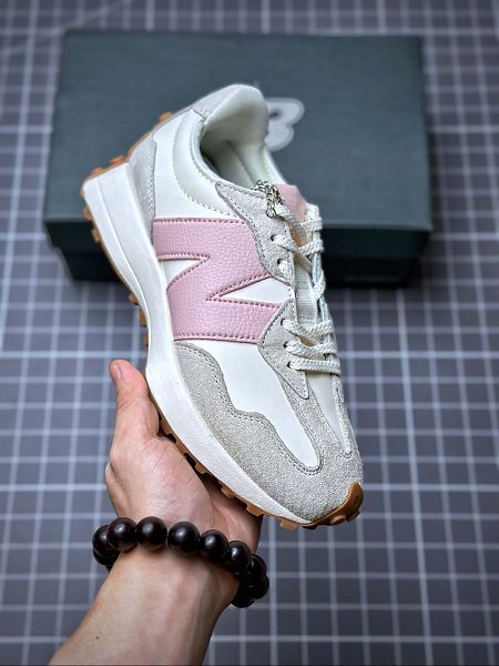 New Balance MS327復古 2023款女鞋N字壓花休閒運動慢跑鞋