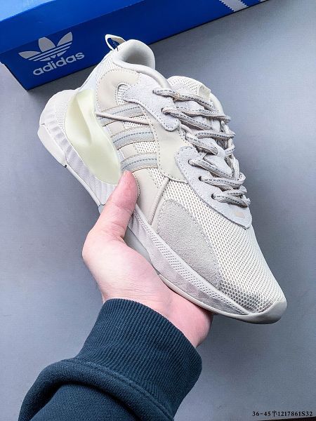 Adidas HI-TAIL 三葉草 情侶款厚底老爹鞋復古休閒鞋