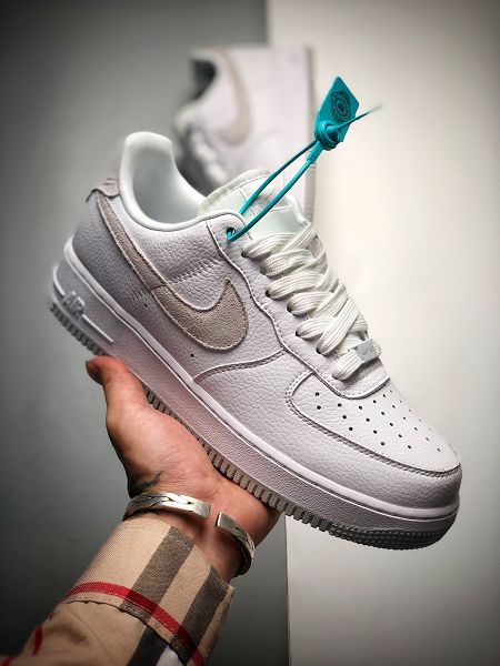 Nike Air Force 1 Low 2021新款 空軍一號灰白低幫男女款運動板鞋