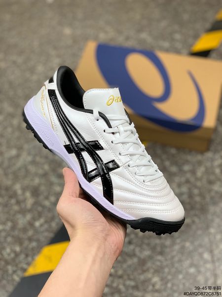 Asics C3 FF TF 2021新款 亞瑟士全皮面經典男款潮流足球訓練球鞋