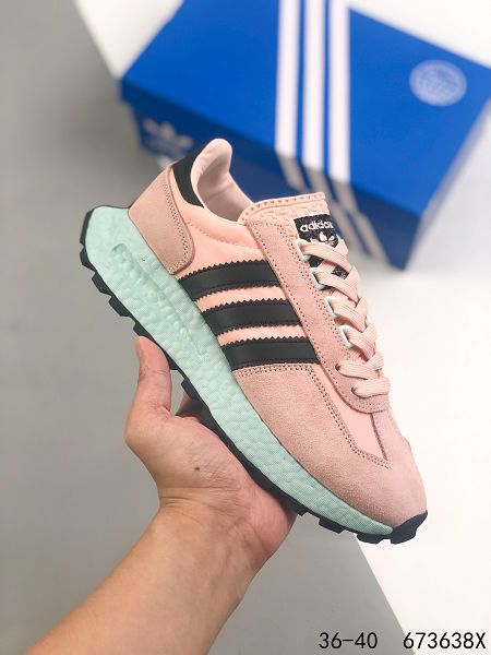 adidas Racing 1 Boost Prototype 2021新款 復古系列女款百搭透氣運動慢跑鞋