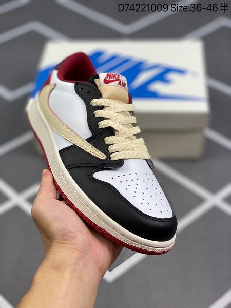 Nike Air Jordan 1 High OG SP TS 2022新款 喬丹1代聯名閃電倒鈎男女款籃球鞋