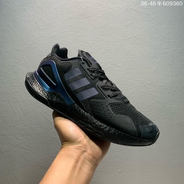 Adidas Nite Jogger Boost 2022新款 三葉草聯名夜行者男女款運動慢跑鞋