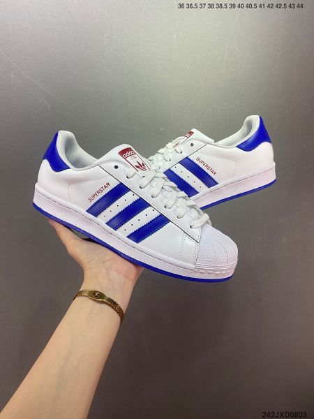 Adidas Originals Superstar 2022新款 經典貝殼頭系列男女款休閒運動板鞋