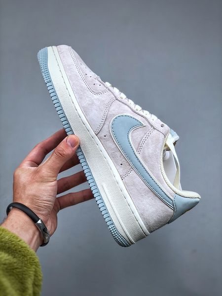 Nike Air Force 1 Low 07 藍金雙勾 男女款休閒板鞋