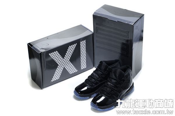 air jordan 11代 2015新品上市 喬丹戰靴 高幫透氣男生球鞋 黑藍色