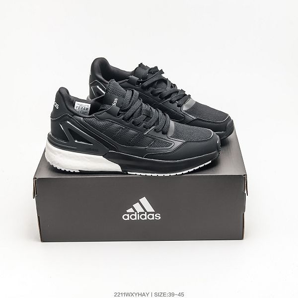 Adidas ZX 1000 2022新款 復古boost爆米花緩震男款運動跑步鞋