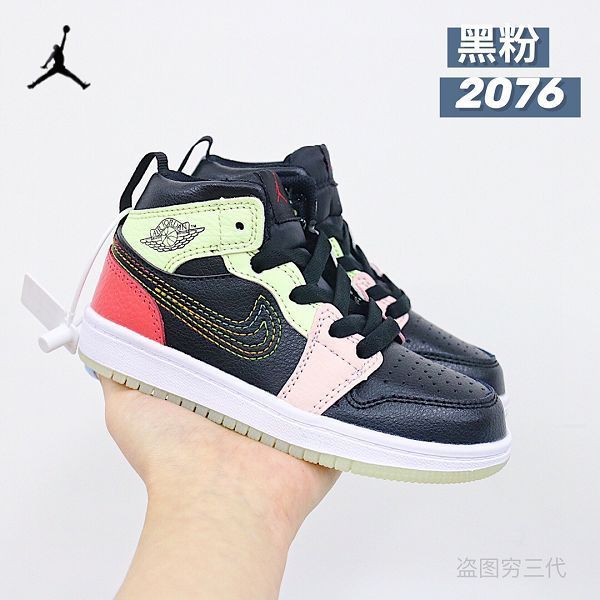 Nike Air Jordan 1 2021新款 喬丹1代經典童款籃球鞋