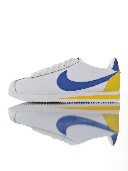 Nike Classic Cortez Premium SE White-Jade-orange 2019新款 阿甘復古初代情侶款慢跑鞋 帶半碼