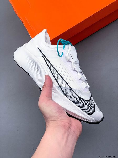 Nike Zoom Fly3 2022新款 緩震馬拉松男女款輕便氣墊跑步鞋