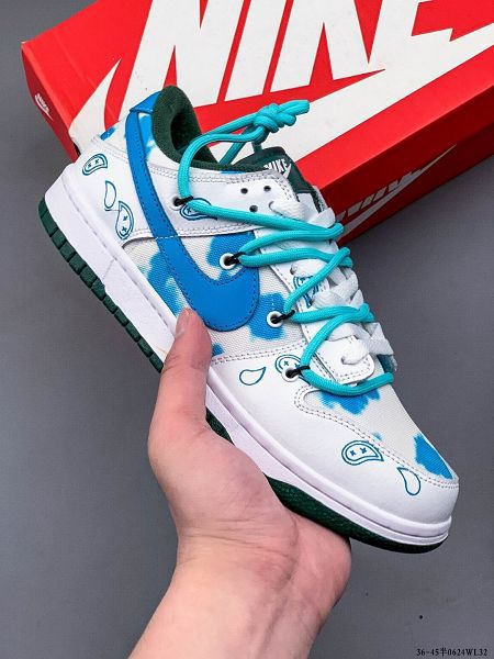 Futura x Nike Dunk Low SB聯名 2023新款 解構綁帶男女生滑板鞋