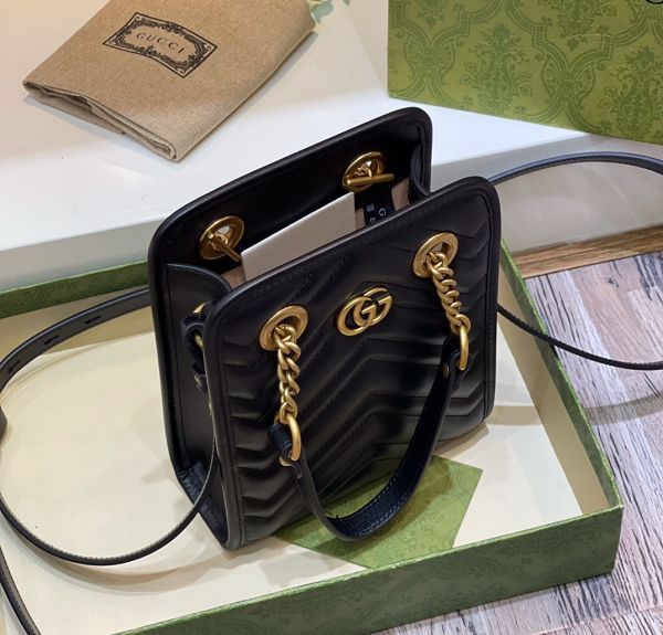 gucci包包 古馳2022新款手提包 DS696123托特包單肩斜挎包