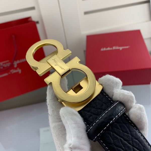 salvatore ferragamo皮帶 菲拉格慕2020新款 HF202036牛皮大象紋時尚腰帶