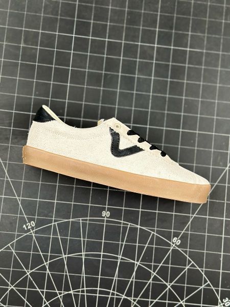 Vans Sport Low 高階支線 ｖ字頭 2025最新情侣全麂皮經典復古低幫滑板鞋
