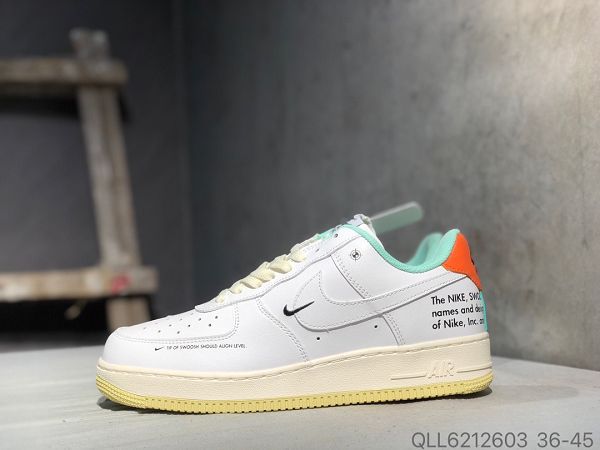 Off Nike Air Force 1 2023新款 空軍一號聯名款男女生休閒運動板鞋