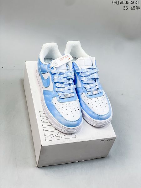 Nike Air Force 1 Low 2023新款 空軍一號男女款白藍休閒板鞋