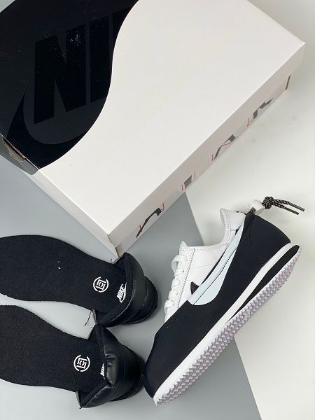 Clot x Nike Cortez 2023新款 男女款陳冠希三合一太極功夫鞋