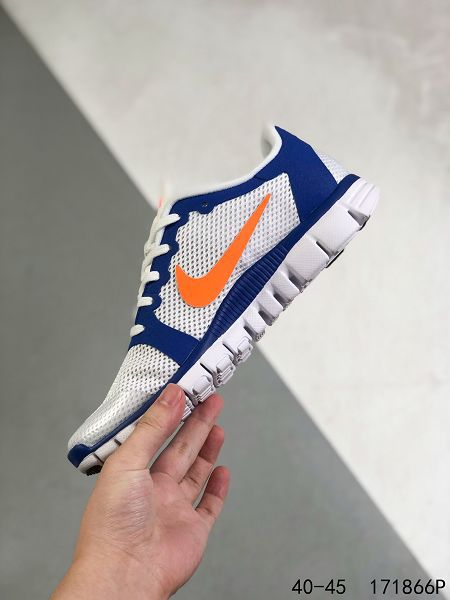 NIKE FREE RN FLYKNIT 2018 2022新款 赤足3.0高頻編織網面男款運動休閑鞋