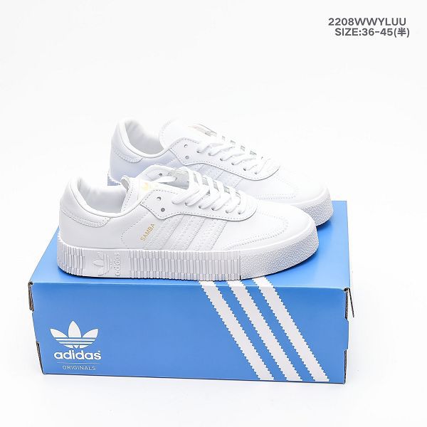 Adidas Superstar 2022新款 SAMBA厚底三葉草男女款休閒板鞋