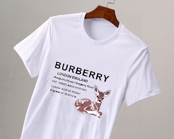 burberry短t 2022新款 巴寶莉絲光棉圓領短袖T恤 MG0506-7款