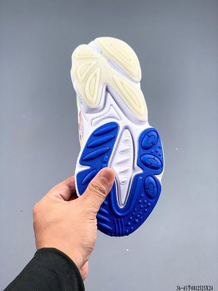 Adidas Originals Ozweego 2021新款 簡版椰子輕便透氣水管男女款老爹鞋 帶半碼