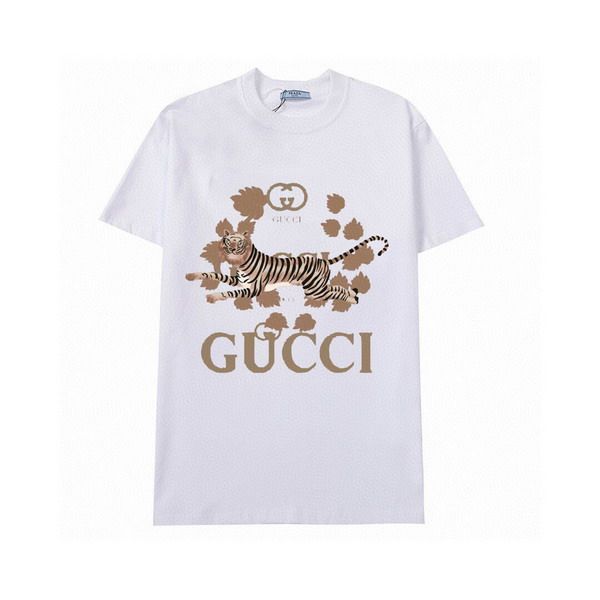 gucci短t 2022新款 古馳絲光棉圓領短袖T恤 MG0507款