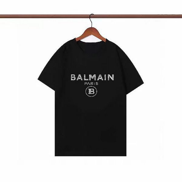balmain短t 2022新款 寶曼圓領短袖T恤 MG220828款