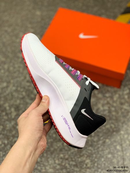 Nike Air Zoom Pegasus 38 2021新款 登月38代賈卡透氣網面男女款經典復刻慢跑鞋 帶半碼