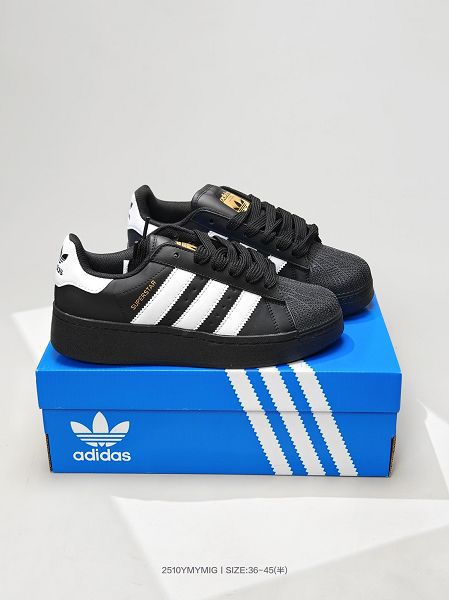 Adidas Originals Superstar XLG 2025新款男女生 厚底休閒低幫運動板鞋